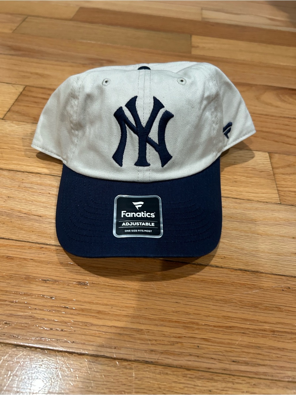 Fanatics New York Yankees Two-Tone Cap - White & Navy